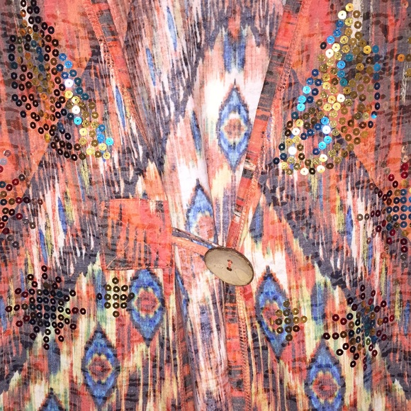 Short Sleeve Cardigan - Picture 3 of 4